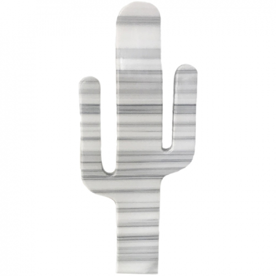 Cactus en marbre gris Pyjama 120cm