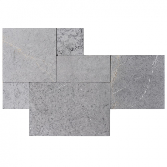 Carrelage en marbre Noir Sablé ép.1.2 cm