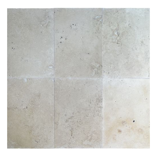 Carrelage en travertin Standard Light Vieilli