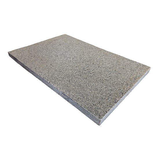 Dallage en granit gris foncé
