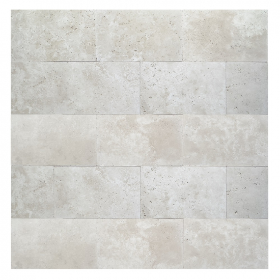Dallage en travertin premium vieilli ép.1.2 cm
