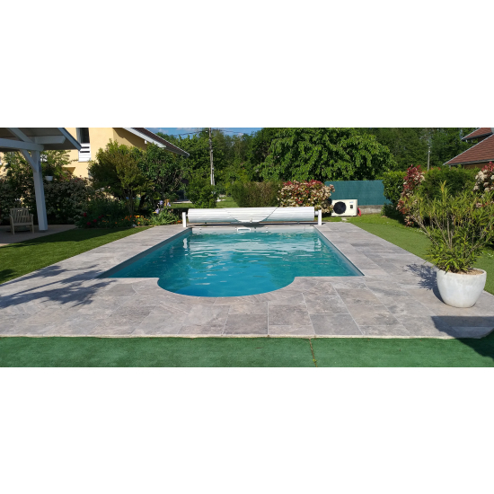 Dallage en travertin Silver ép.1.2 cm