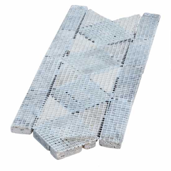 Frise murale spirale Gris