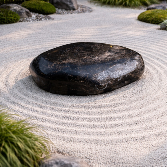 Galet de décoration en marbre Jaïpur