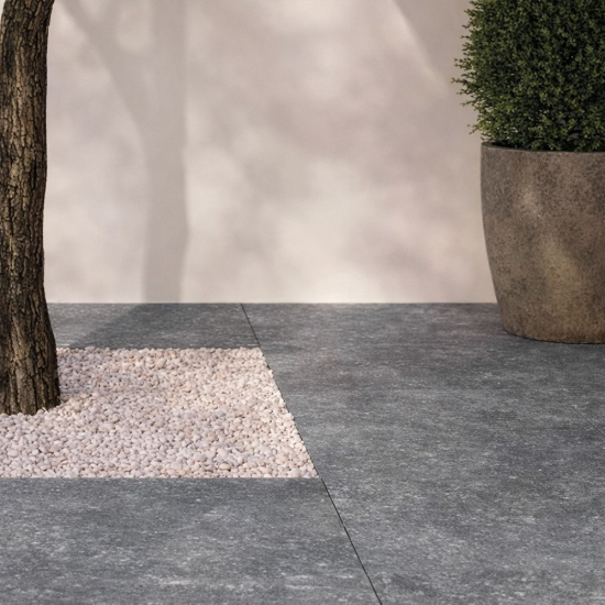 Grès Cérame Aitos Antracita ép.2 cm