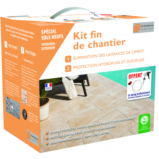 Kit Fin de Chantier Nettoyant et Protection