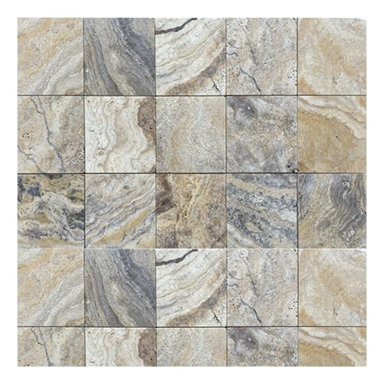 LOT Dallage en travertin adoucie Scabas ép.1.2 cm