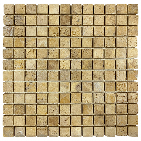 Mosaique travertin GOLDEN