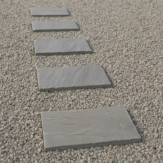 Pas Japonais Jakar en Grès Gris