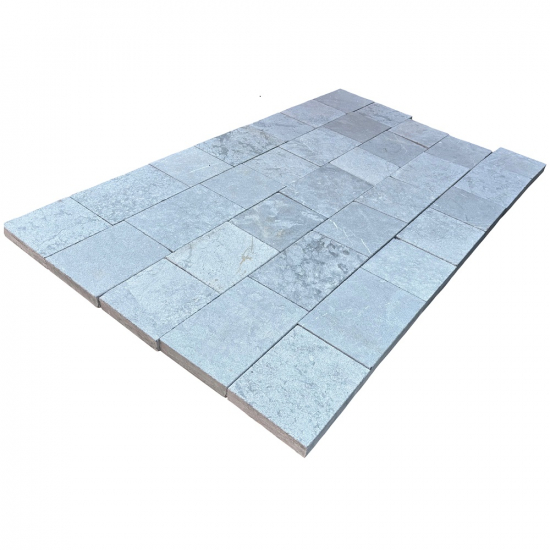 Pavé en marbre Black sablé