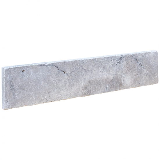 Plinthe travertin Silver vieilli