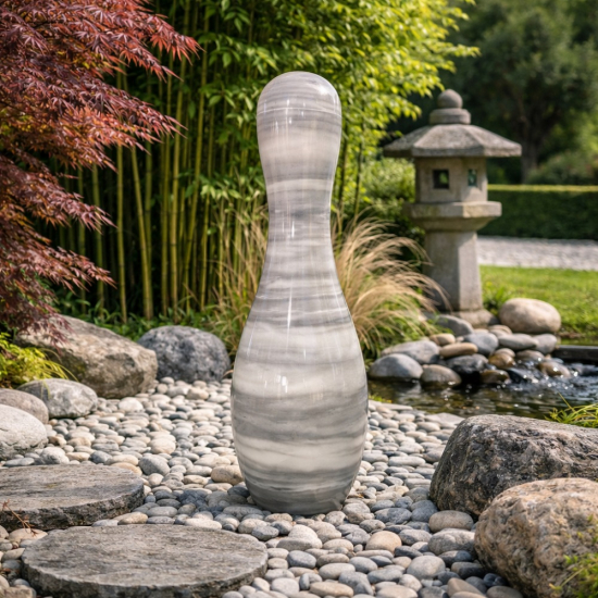 Quille en marbre gris Pyjama