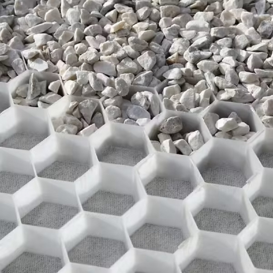Stabilisateur de gravier D-ROC Blanc