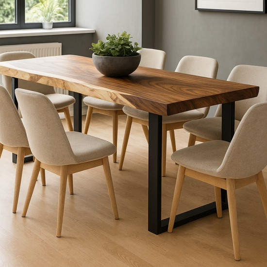 Table repas en bois de Suar 180 cm