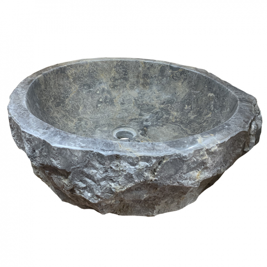 Vasque en marbre gris 50/55