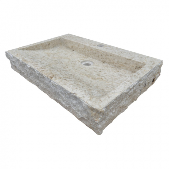 Vasque Mona en marbre Beige