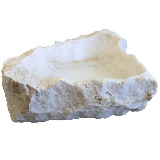 Vide poche en marbre blanc n°1