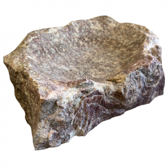 Vide poche en marbre rouge n°1