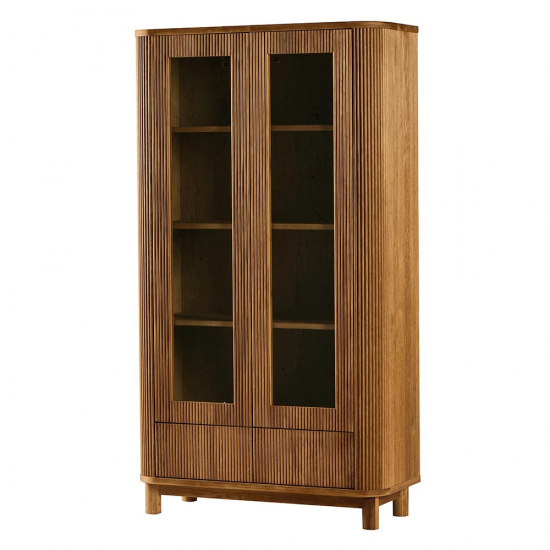 Bibliothèque en chêne huilé Windy