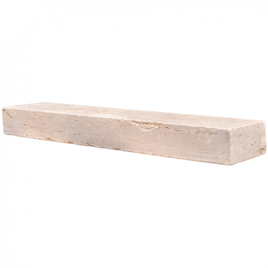 Bordure en travertin Impéria 50 x 10 x 5 cm