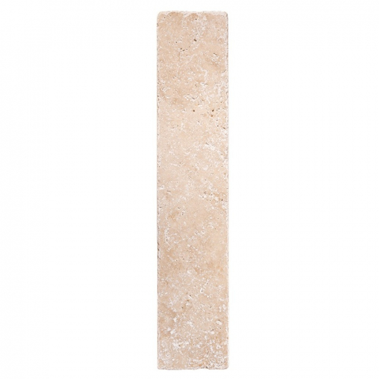 Bordure en travertin Impéria 50 x 10 x 7 cm