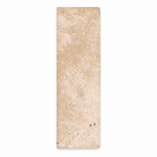 Bordure en travertin Impéria 50 x 15 x 7 cm