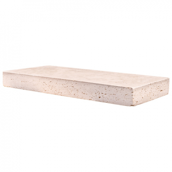 Bordure en travertin Impéria 50 x 20 x 5 cm