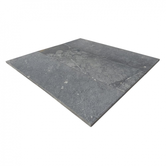 Carrelage en marbre Black Sablé brossé