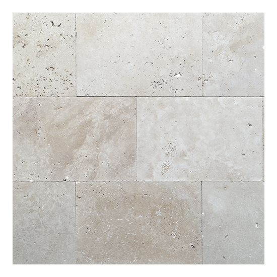 Carrelage Travertin Standard Light vieillie 