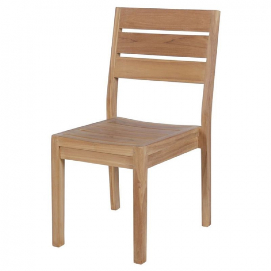 Chaise en teck massif