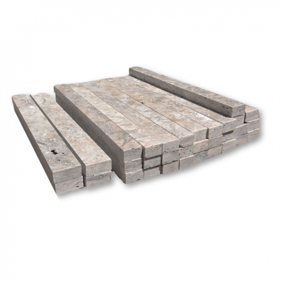 Corniche en Travertin Silver Lot de 18.91 ml