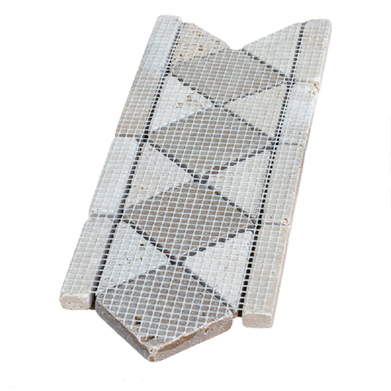 Frise en pierre Travertin Noisette