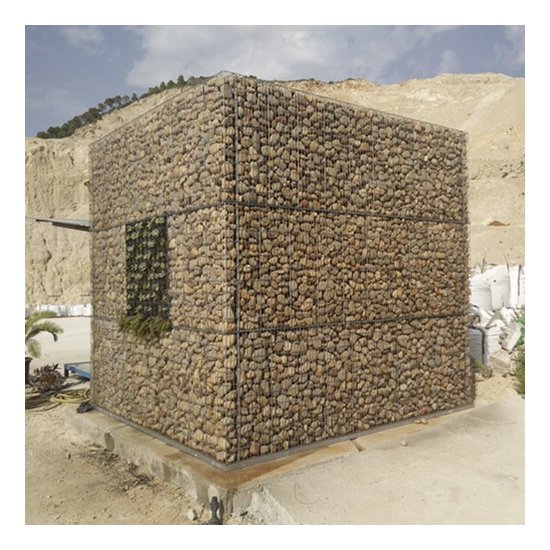 Gabion préassemblé et plié L50 x l30 cm