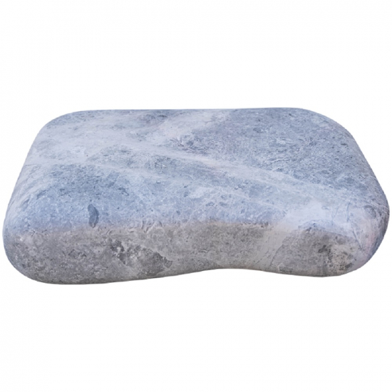 Galet de décoration en marbre Tundra Gris