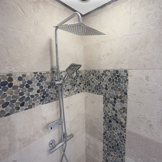 Galet scié en marbre rivière 