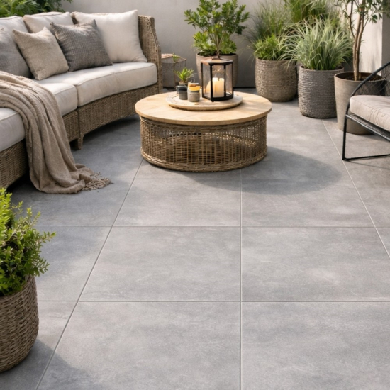 Grès Cérame Pescara Grey ép.2 cm