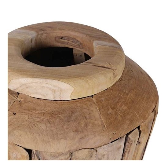 Jarre en racine de teck 120 cm