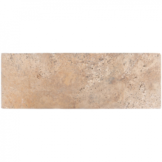 Marche d'escalier en travertin Walnut