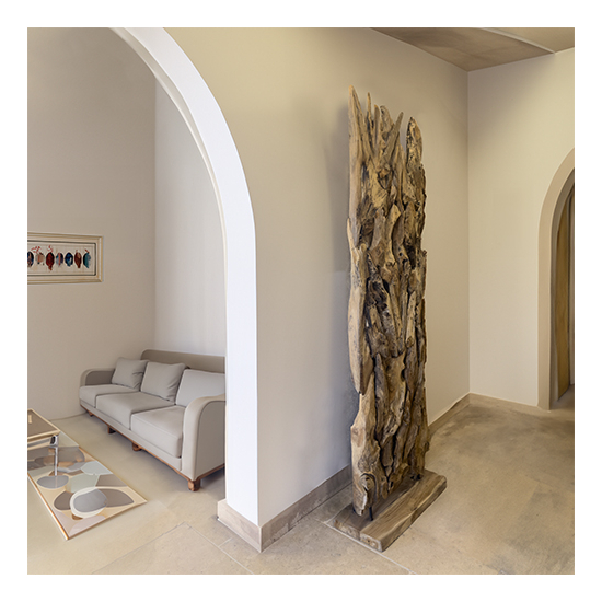 Paravent en racine de teck massif