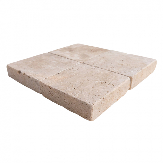Pavé en travertin Impéria 20,3 x 20,3