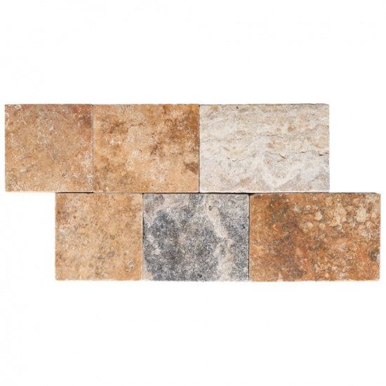 Pavé en travertin Scabas BL x 15