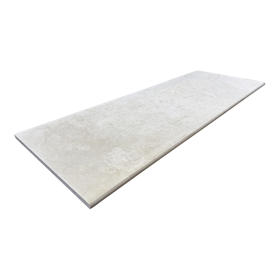 Plan de travail en travertin Beige Imperia 180 cm