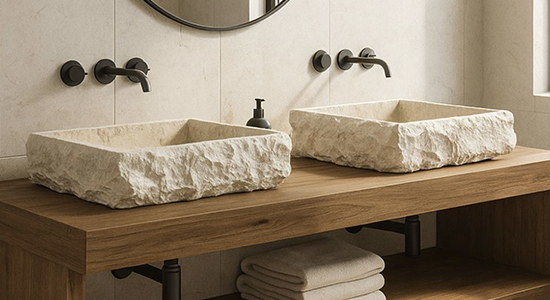 Vasque rectangulaire