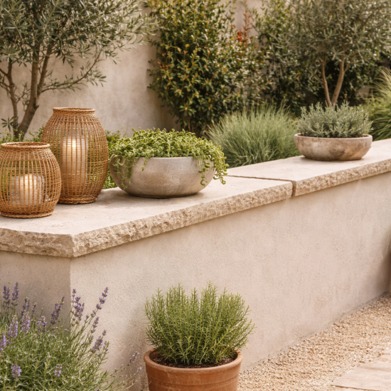 Couvertine en Travertin Impéria ép.4 cm