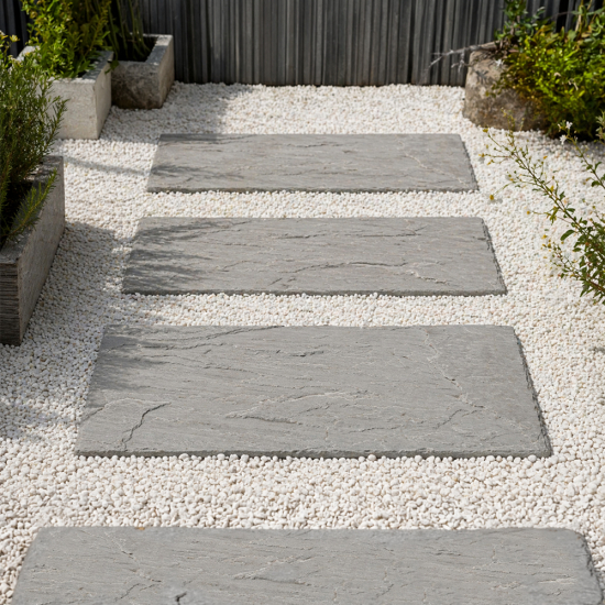 Pas Japonais Jakar en Grès Gris