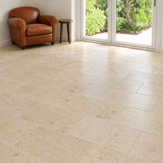 Carrelage en pierre Royal vieilli 