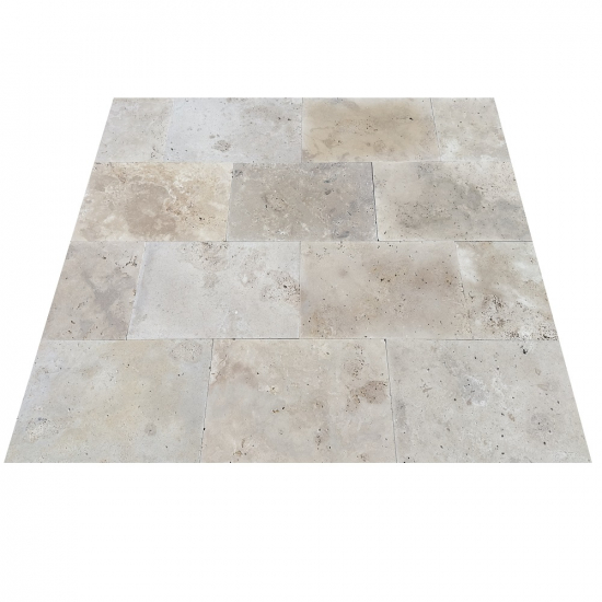 Carrelage Travertin Medium Mix vieilli