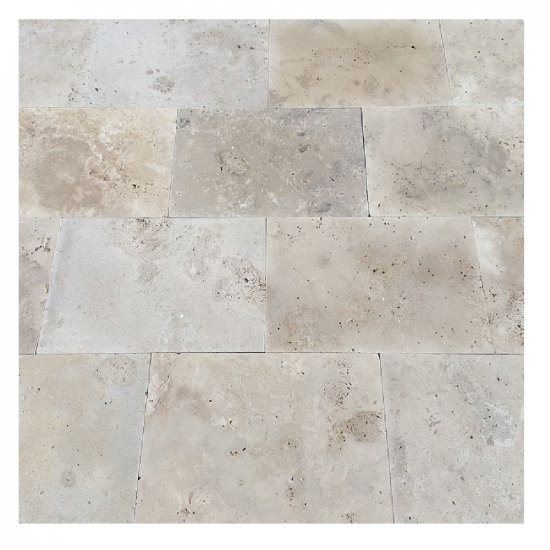 Carrelage Travertin Standard Mix vieilli