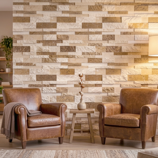 Parement London mix Brown