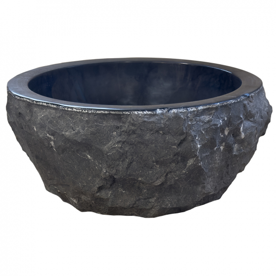 Vasque en marbre noire 50/55